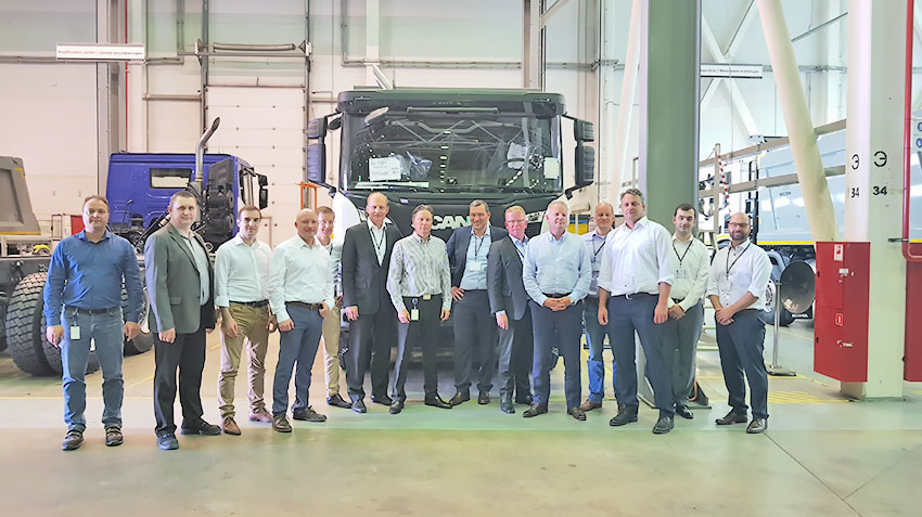 Plant Scania-Piter has launched the Assembly of trucks of a new generation