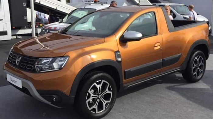 New Renault Duster was turned into a pickup