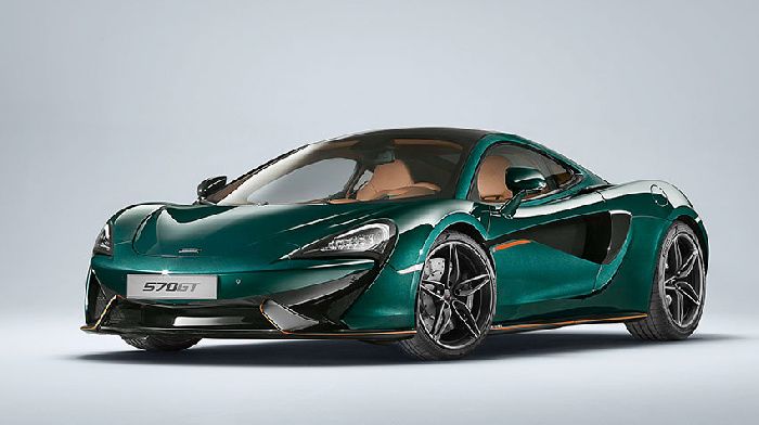 McLaren 570GT in an exclusive version of MSO XP Green