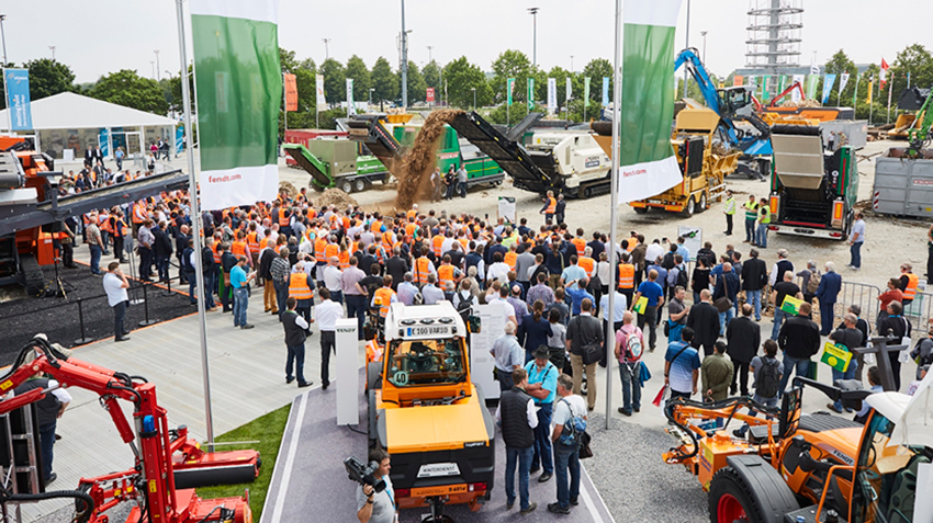 The premiere of the Manitou Group at INTERMAT 2018