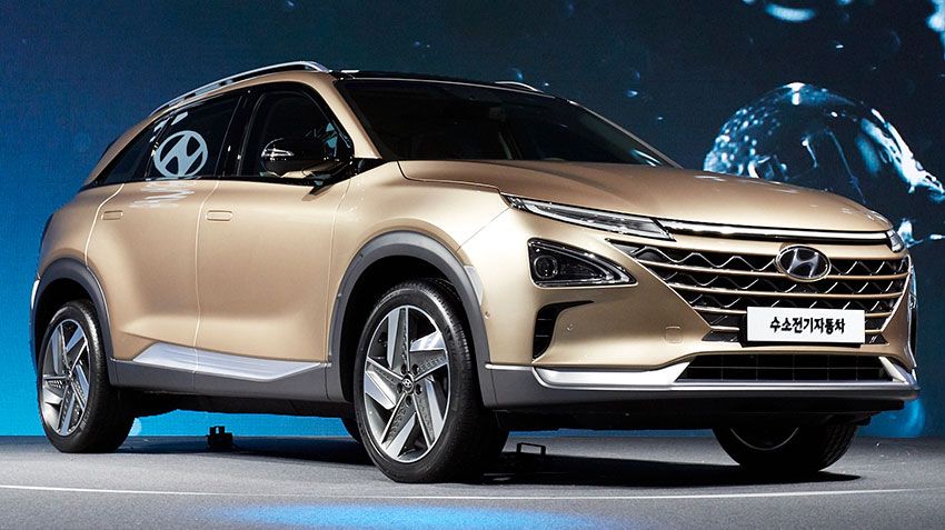 Hyundai presented the hydrogen crossover