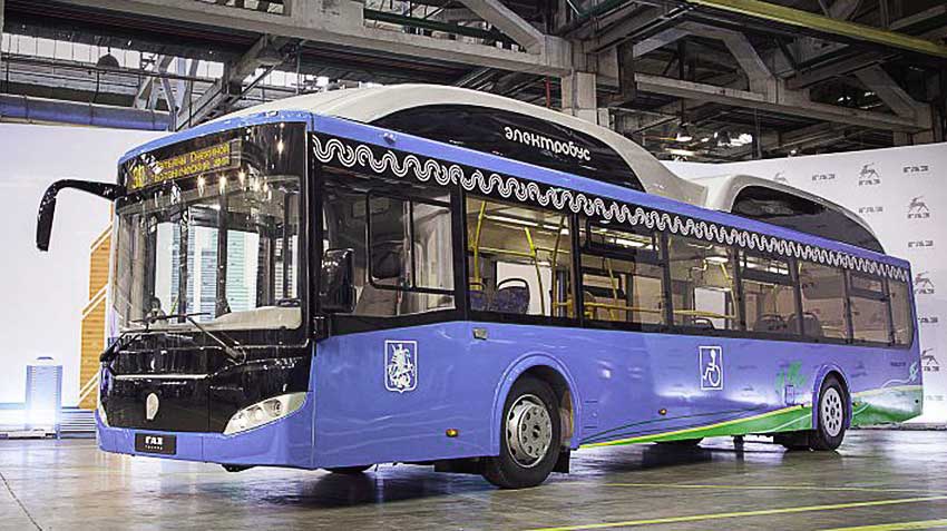 The MODEL presented a modified electric bus