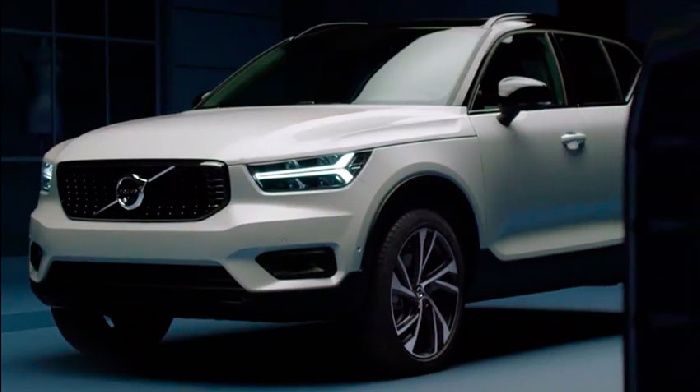 Volvo XC40 pictures leaked online