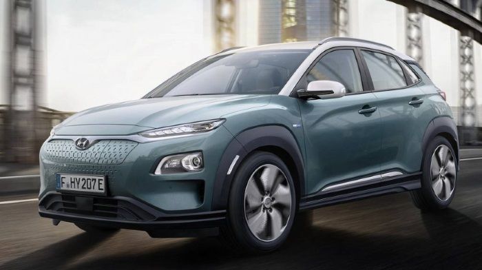 Hyundai Kona turned into a electric car