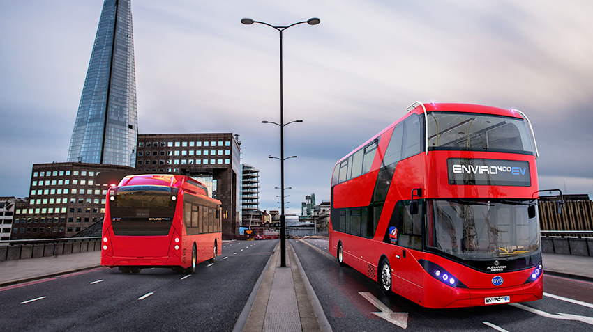 Dennis and BYD will put an electric doubledecker for London