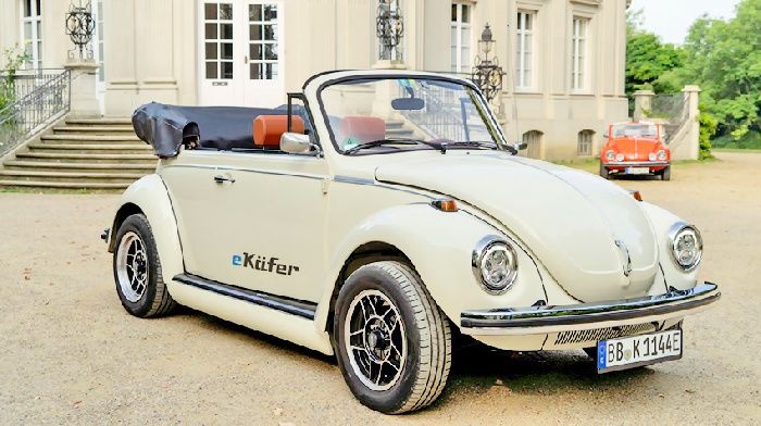 The classic "Beetle" was transferred to electric