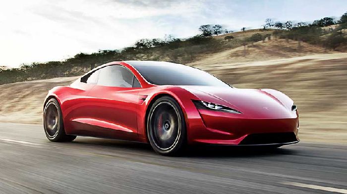 The Tesla Roadster was an unexpected surprise