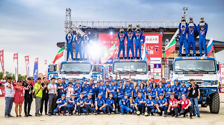 KAMAZ stunning victory in rally-RAID "silk road 2019"