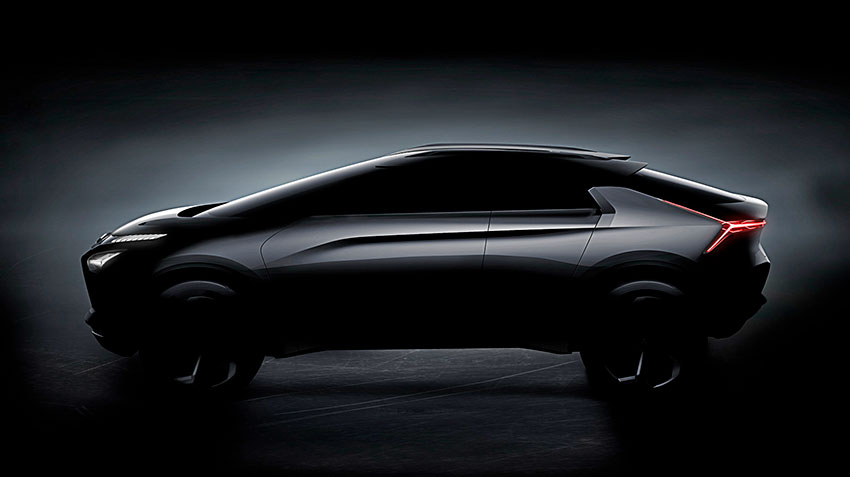 Mitsubishi has revealed more fragments of the concept of e-EVOLUTION before the Tokyo motor show