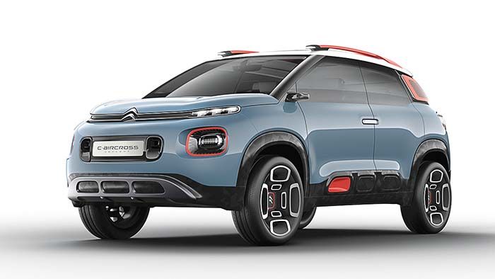 Citroen has prepared for the Geneva, the new concept C-AirCross