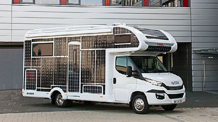 Electric camper Dethleffs e.home can do without external charging