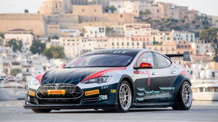 FIA approved racing series based on the Tesla Model S
