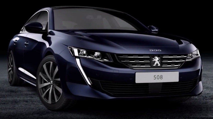 Peugeot 508 photos leaked to the web before the premiere
