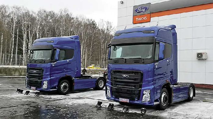 European truck 2019 Ford F-MAX got to Russia
