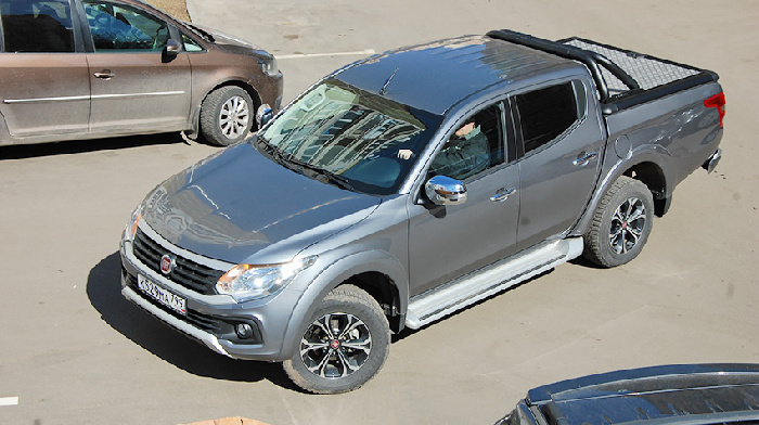Pickup Fiat Fullback – the guy does not miss