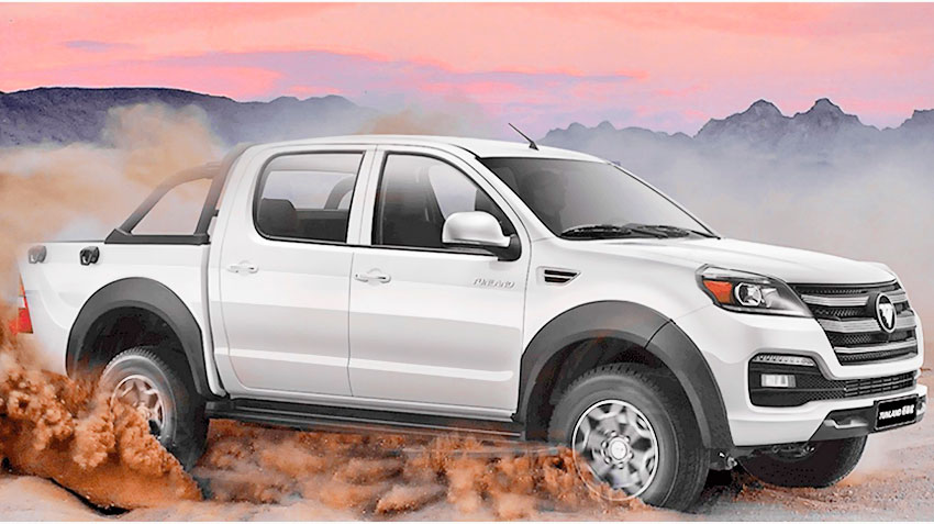 Updated pickup Foton Tunland localize in Russia