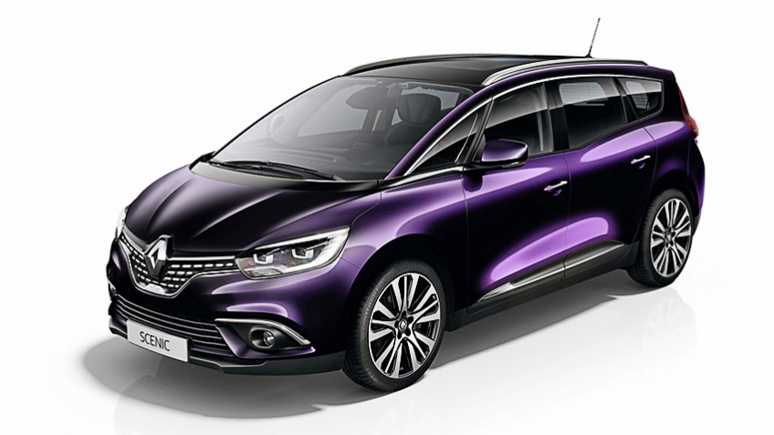 Renault Scenic and Grand Scenic performed by the Initiale Paris