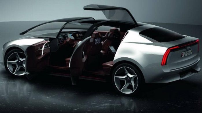 Giorgetto Giugiaro presented the retro concept Sybilla
