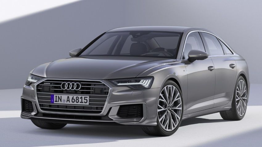 The Audi A6 sedan has been updated for example the A7 Sportback