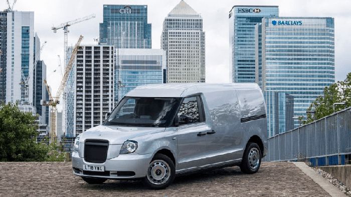 London's hybrid taxi LEVC TX will turn into a heel